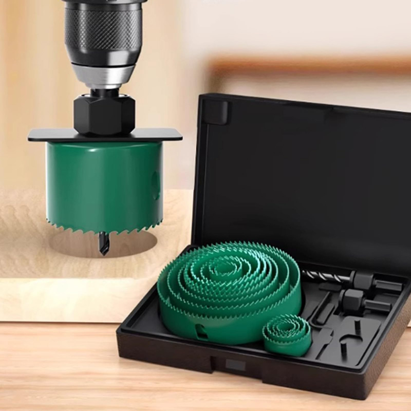 Woodworking Industries - 19/8/5-teiliges Lochsägen-Set 19-127mm, Sägebohrer mit scharfen