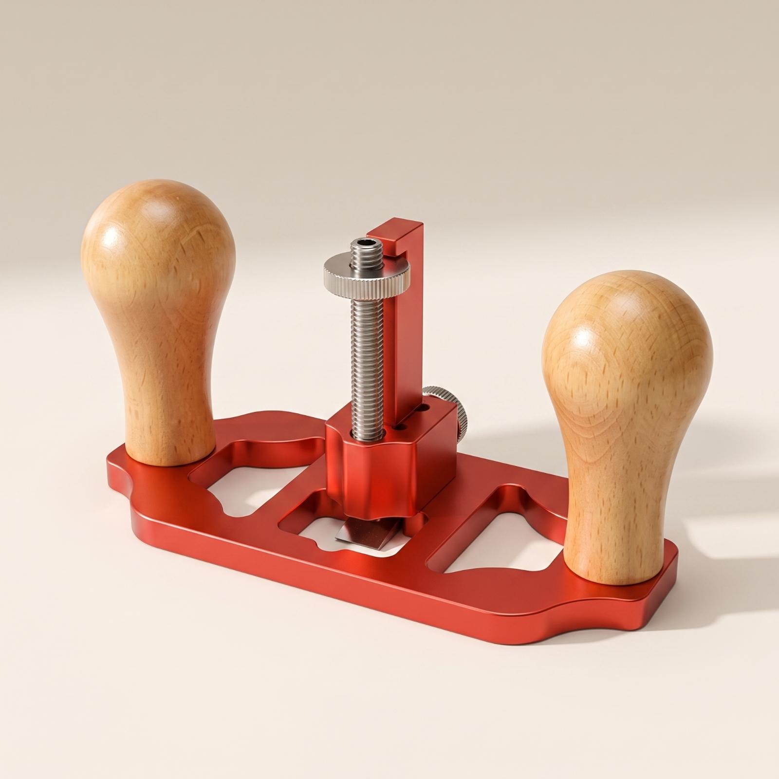Router Plane Hand - Handfräserhobel, verstellbarer Fräserhobel aus Aluminiumlegierung, Nutfräswerkzeug