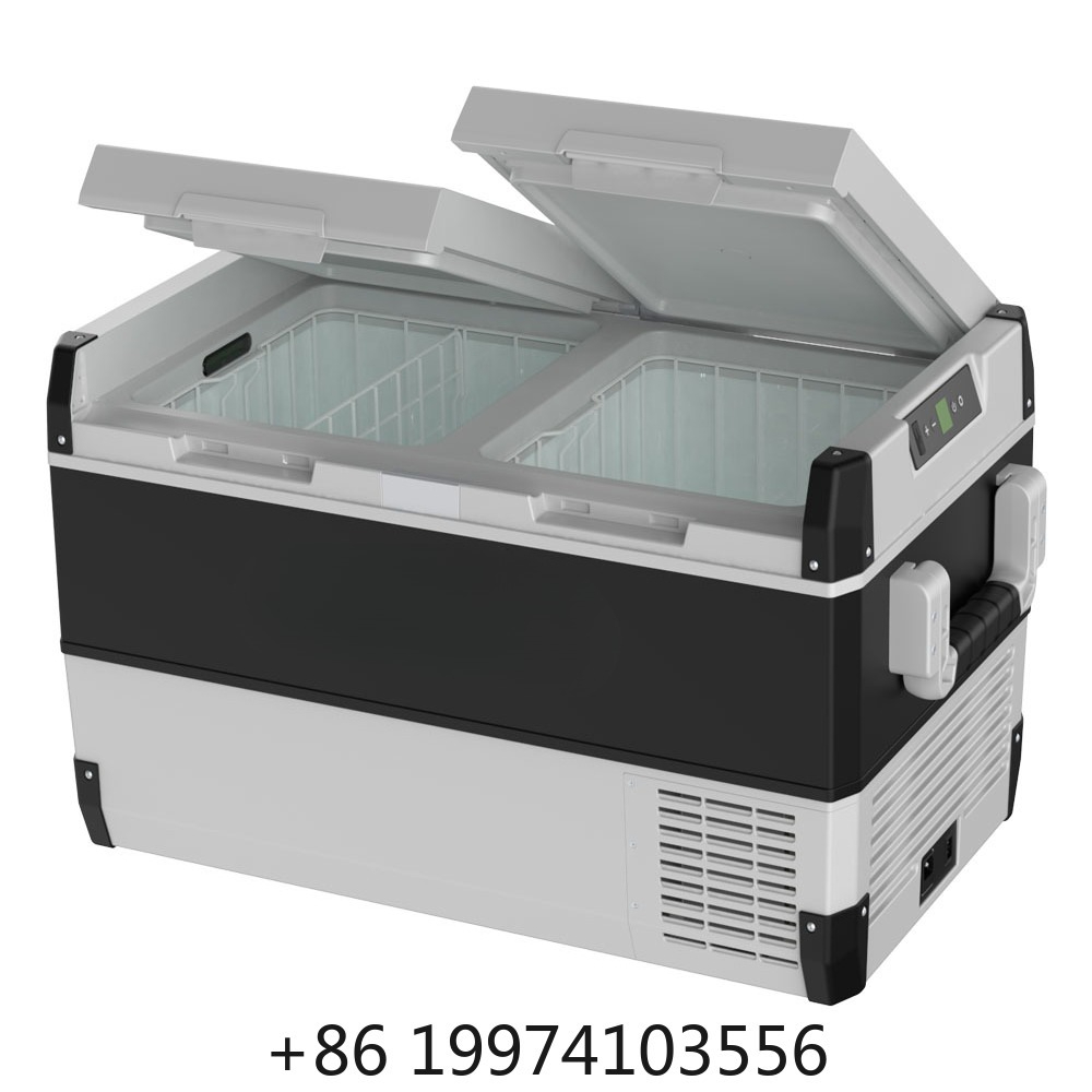 Woodworking App - 95L Dual-Zone-Kompressor-Kühlbox mit App-Steuerung, Kühlen und