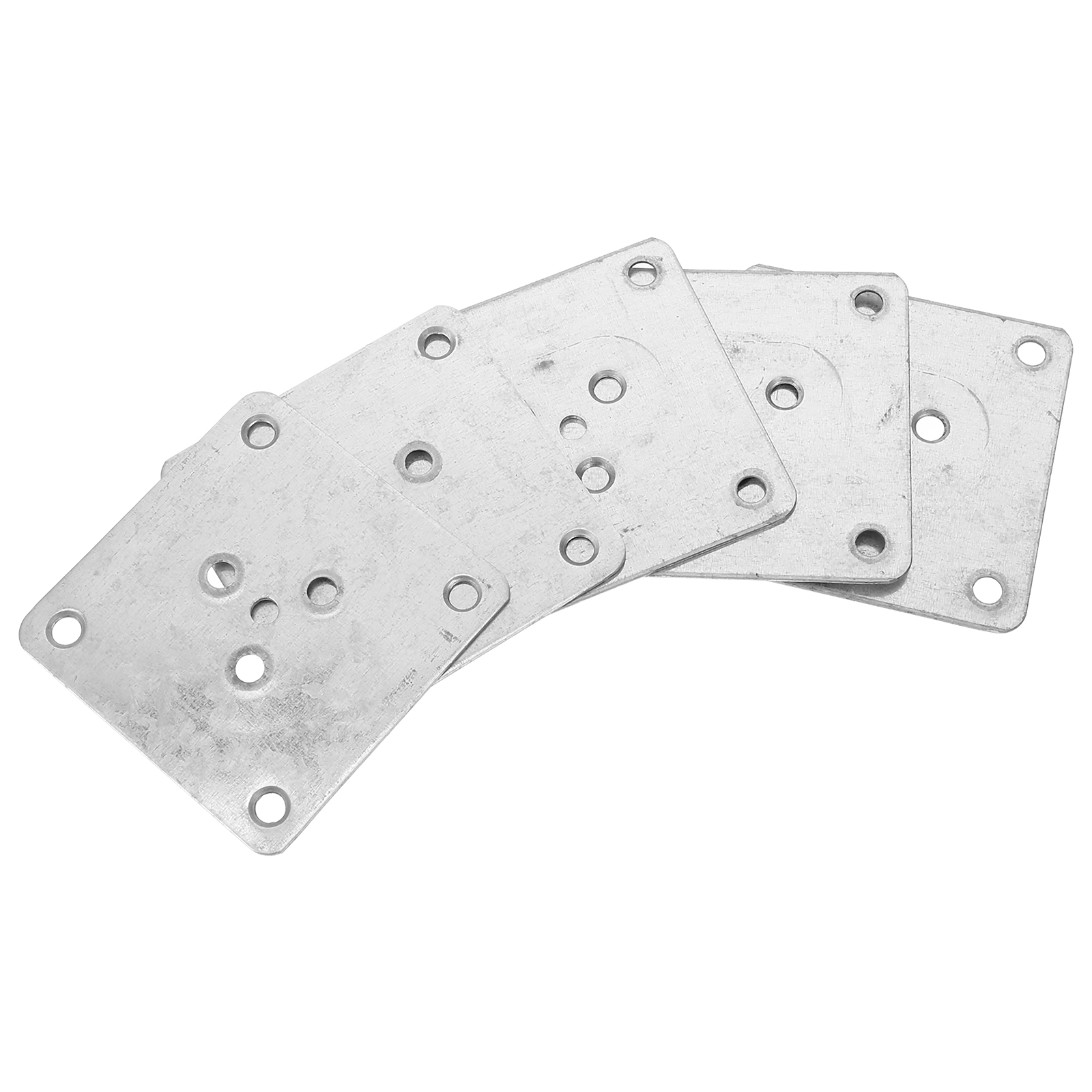 Cabinet Scraper Set - 5-teiliges Tischbeinverbinder, flache Möbel-Montageplatten, Befestigungsklammern, Reparaturset