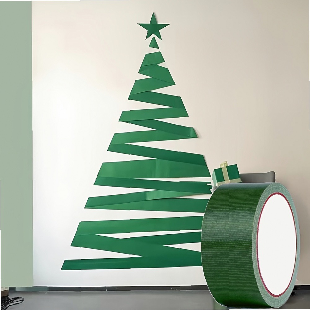 Woodworking Xmas Gifts - Weihnachtsdekorationsband für Feiertagspartys, Geschenkverpackungen, Weihnachtsszenen-Dekoration, festliches