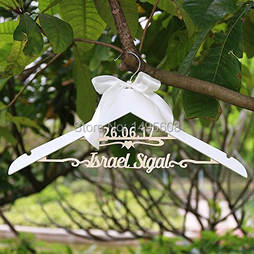 Woodworking Women - Custom hochzeit kleiderbügel/hochzeit kleid kleiderbügel mit