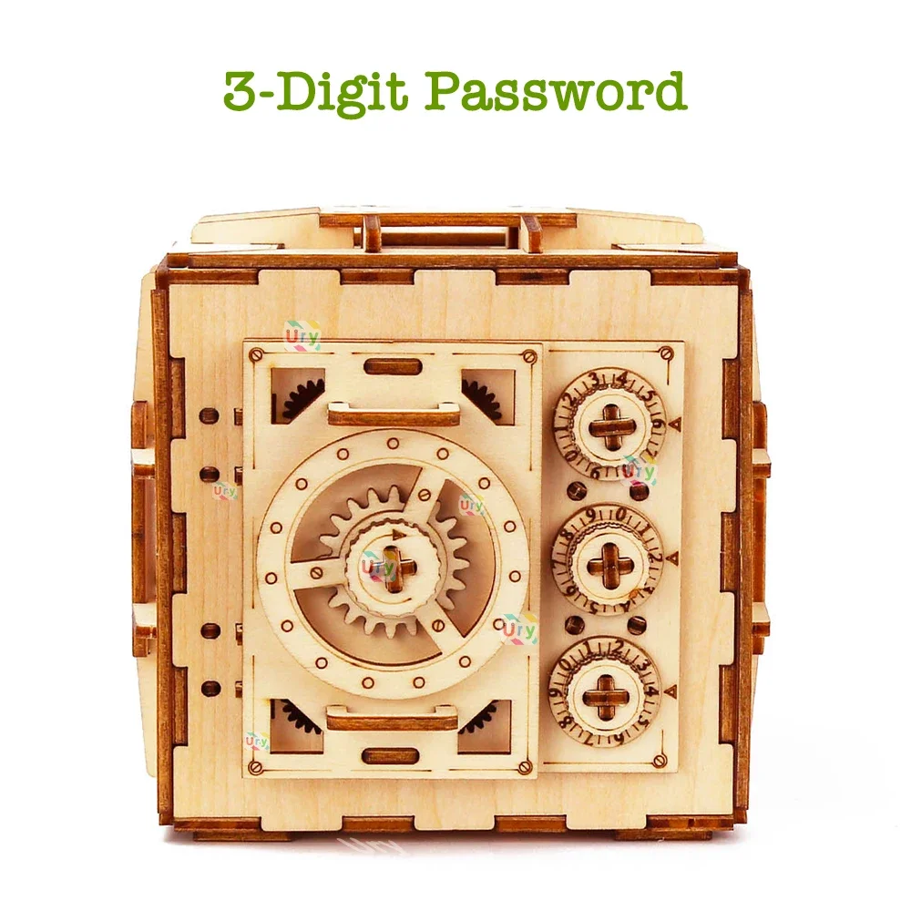 URY 3D Holzpuzzle Passwort Sch – Woodworking Women Bewertung und Preis