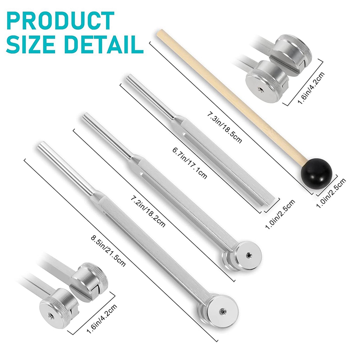 4er Pack Stimmgabel satz (128H – Woodworking Women Bewertung und Preis