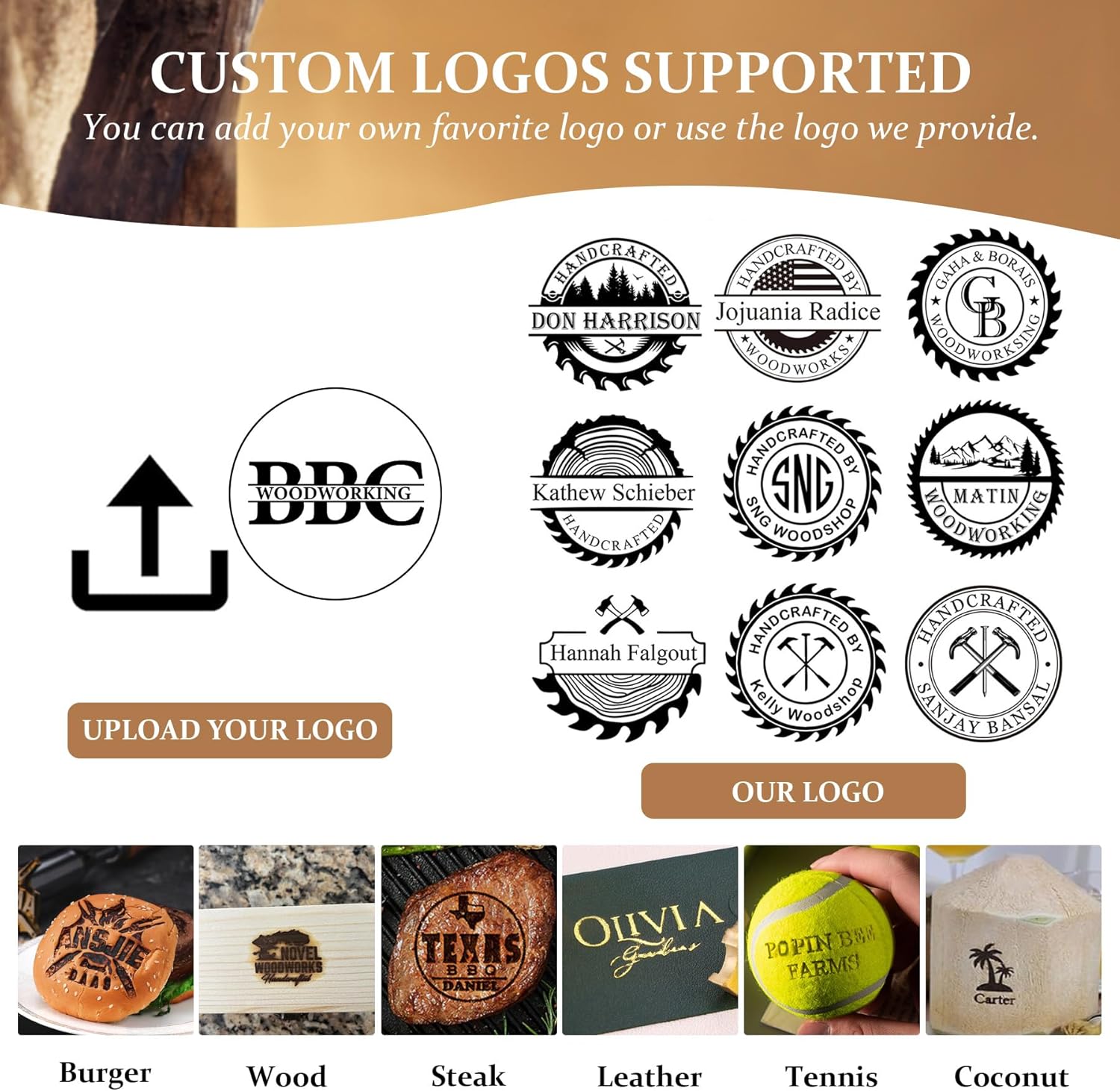 Individuelles Elektrisches Bra – Woodworking Logo Design Free Bewertung und Preis