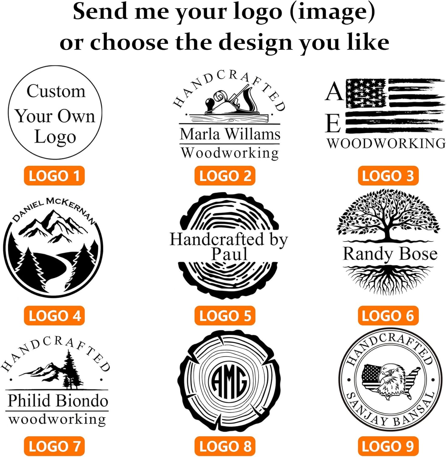 Individuelles Elektrisches Bra – Woodworking Logo Design Free Bewertung und Preis